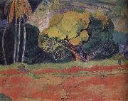 Paul Gauguin Tree painting